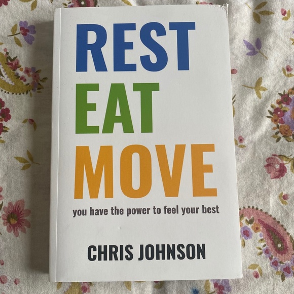Other - "Rest, Eat, Move" - Healthy Lifestyle Book w/ Bonus Poster